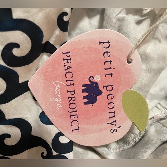 Blue Waves Cotton Mini Dress - Picture 4 of 6